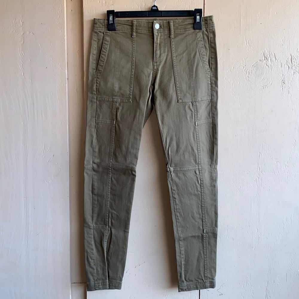 Banana Republic Sz 26 Olive Green Jeans